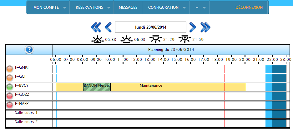 Mise en place d'une maintenance