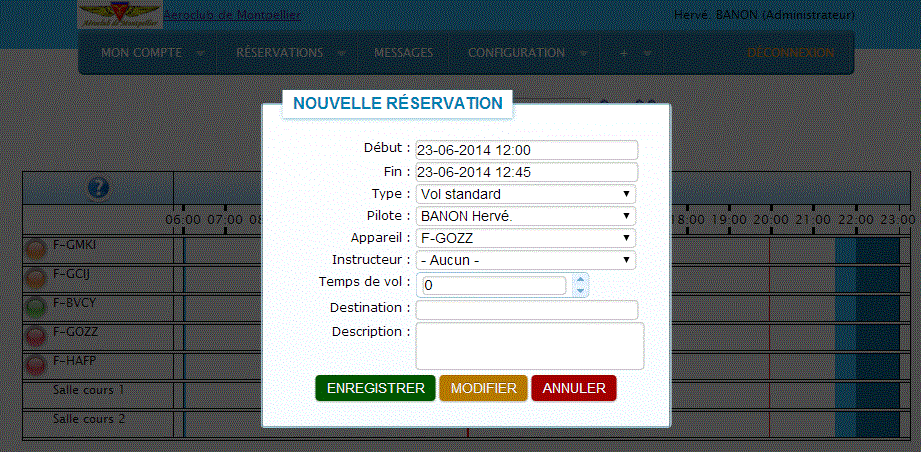 Mise en place d'une maintenance