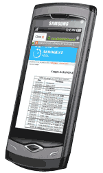 AéroGest-Résa disponible sur Samsung  Wave.